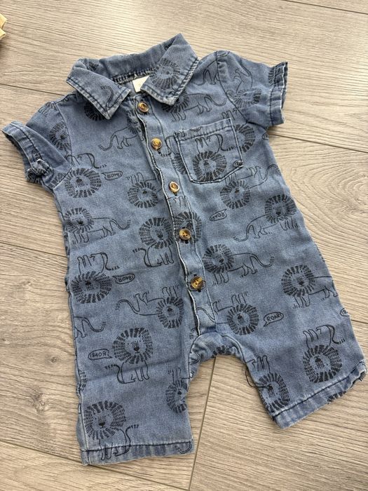 Джинсовий чоловічок для немовля