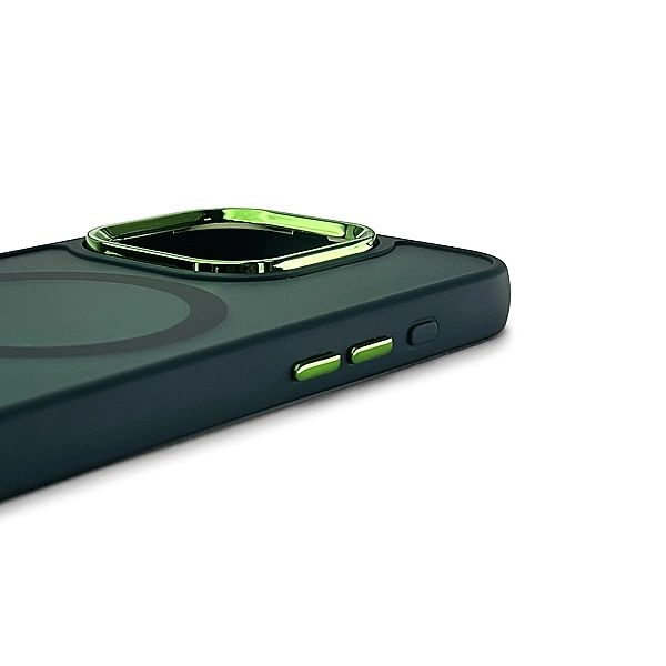 Etui Wozinsky Fashion Case z MagSafe na Samsung Galaxy S24 FE - zielon