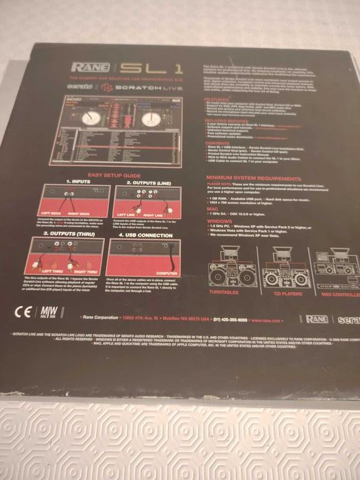 Rane SL1 Serato Scratch Live