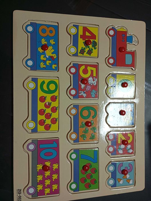 Conjunto de 6 puzzles