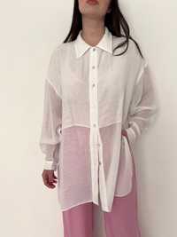Шикарна льняна сорочка Massimo Dutti