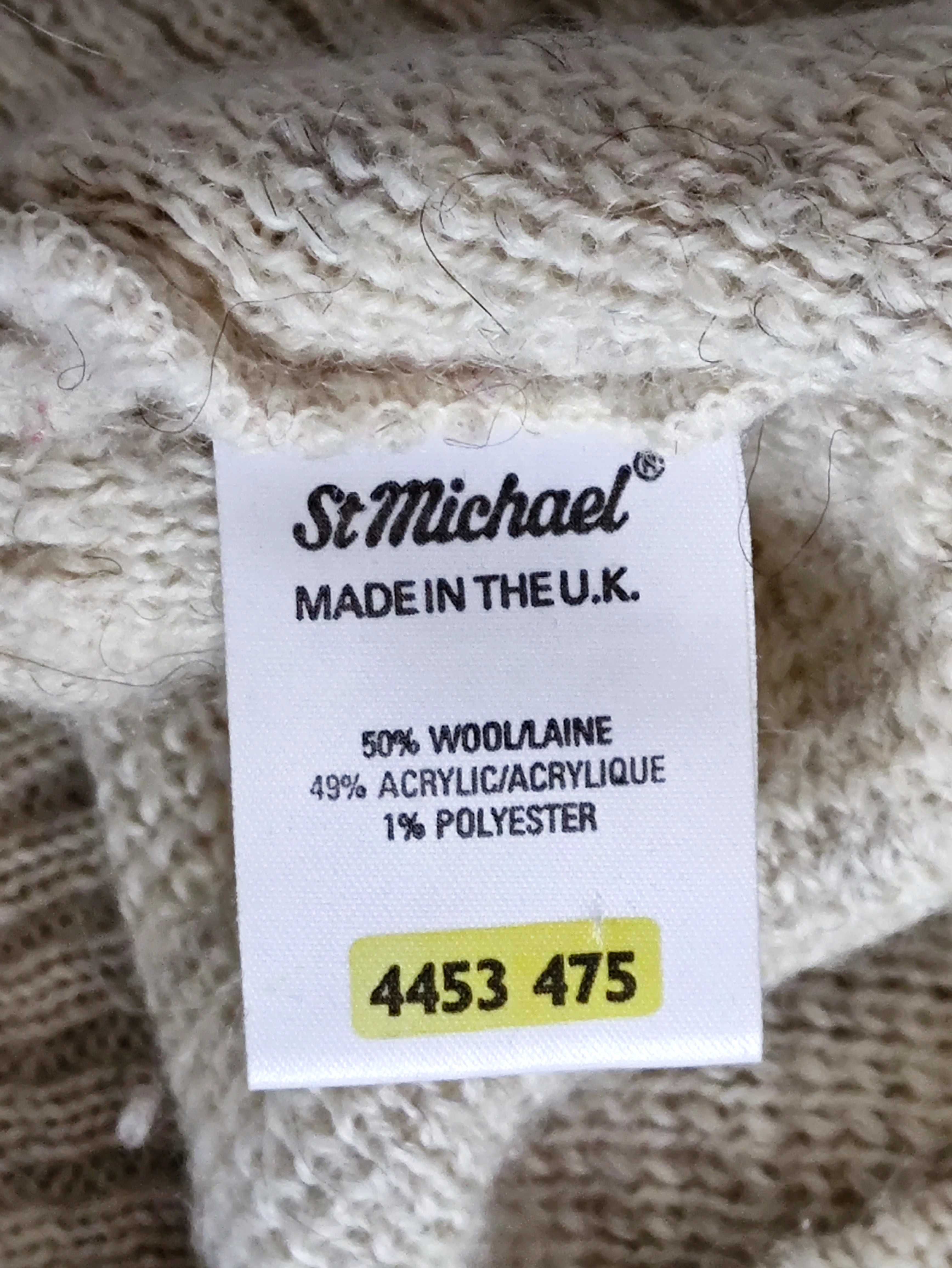 Sweter 90% wełny rozmiar 42 St miMichael