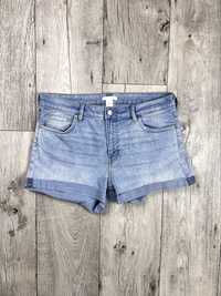 H&m шорты 42 XL размер женские джинсовые голубые