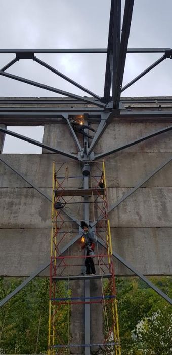 Монтаж металоконструкцій