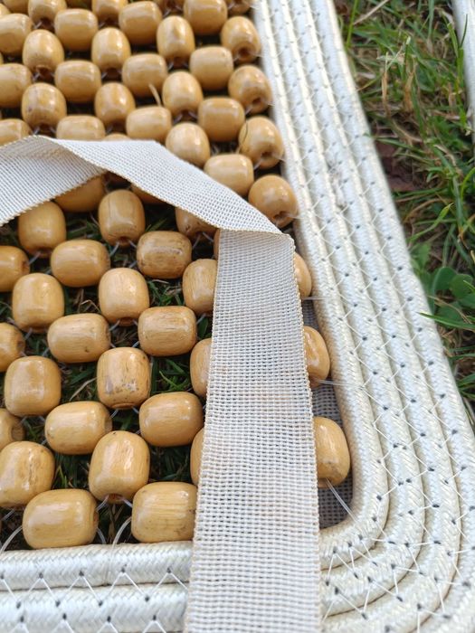 Mata drewniana na siedzenie samochodowe / fotel – zestaw 2 sztuki