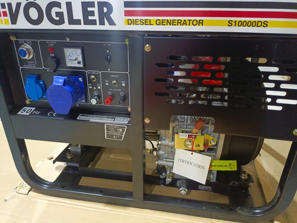 Agregat prądotwórczy VÖGLER S10000DS3 diesel generator prądu 10Kva
