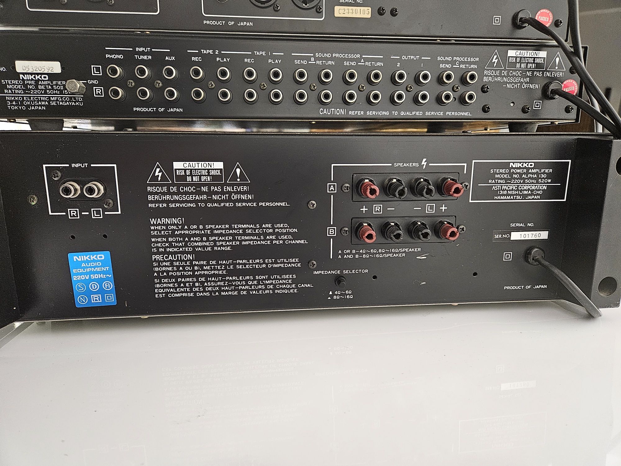 Zestaw Nikko Gamma 30 Eq30M Beta 50II Alpha 130