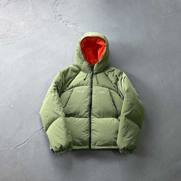 (БЕЗ ПЕРЕДОПЛАТИ)Corteiz Puffer Jacket куртка пуховик кортез зелений