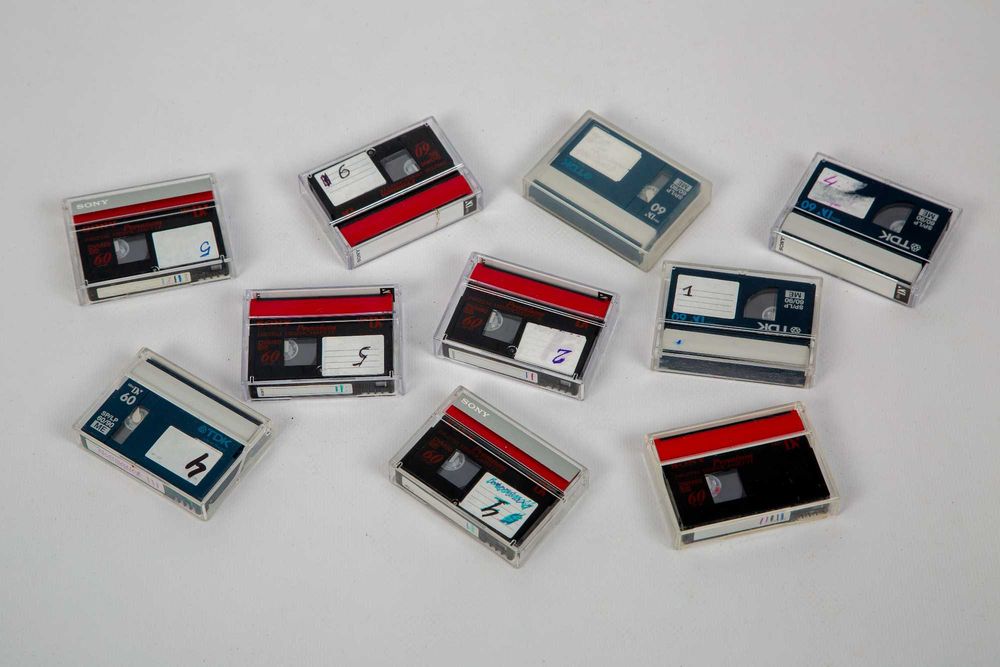 Kasetka Mini DV, Kasetki Mini DV, Sony, TDK.