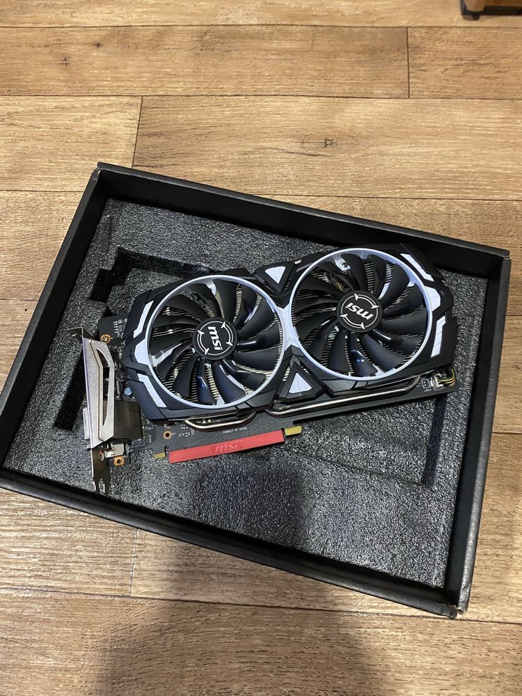 Видеокарта MSI GeForce GTX 1060 Armor OC V1 3GB