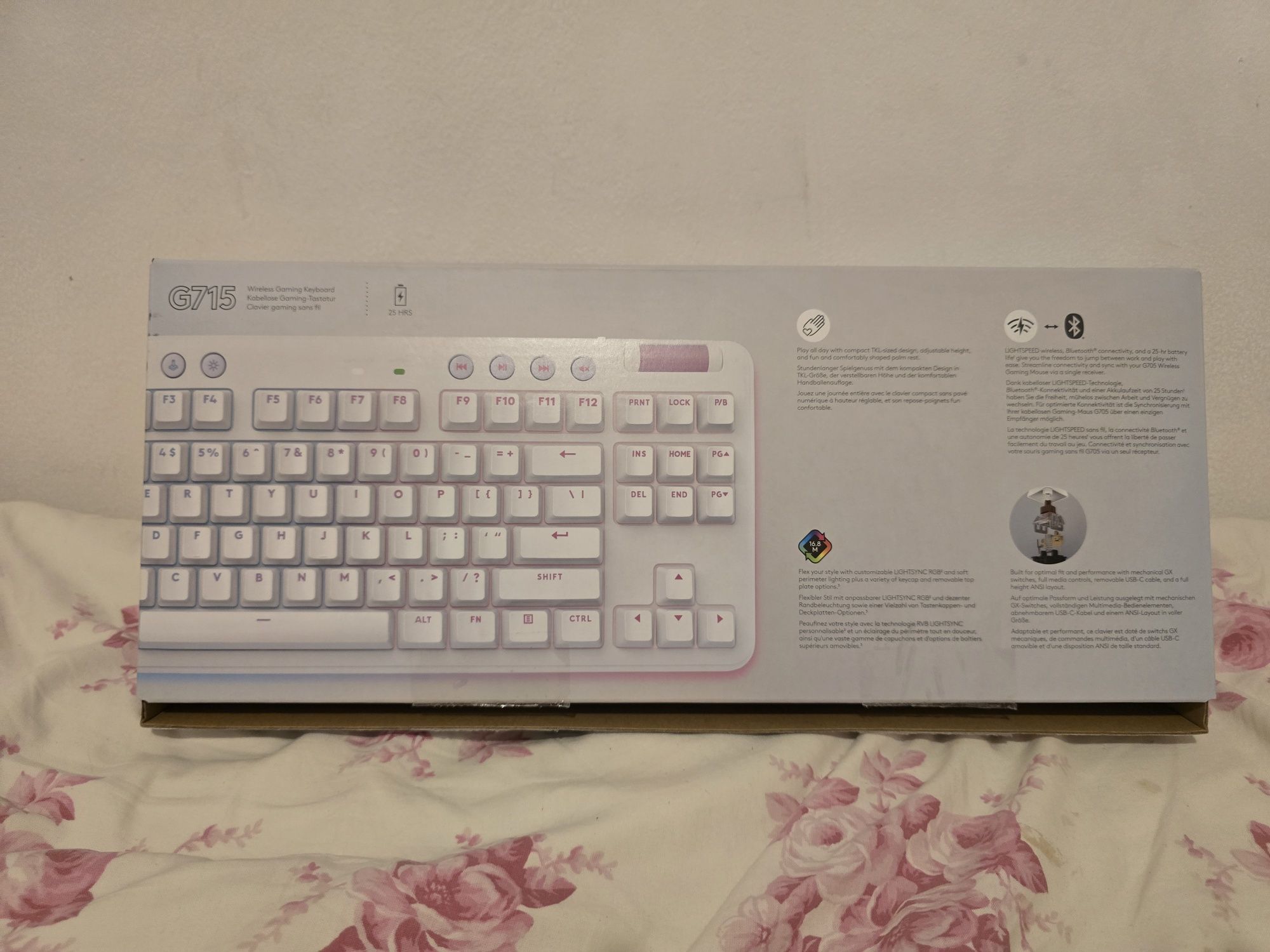 klawiatura Logitech G715 tactile brown switches jak nowe