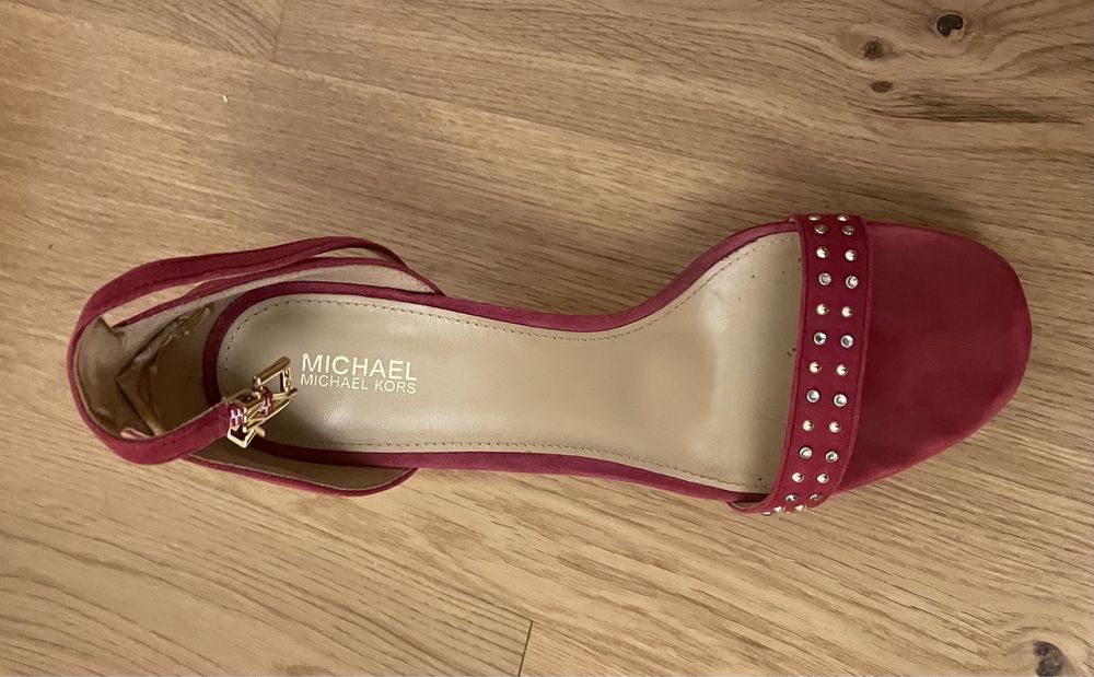 Sandaly rozowe Michael Kors