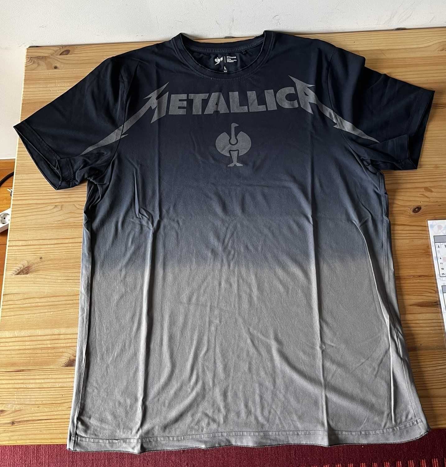 T Shirts METALLICA Preto / Cinza  (marca Engelbert Strauss)