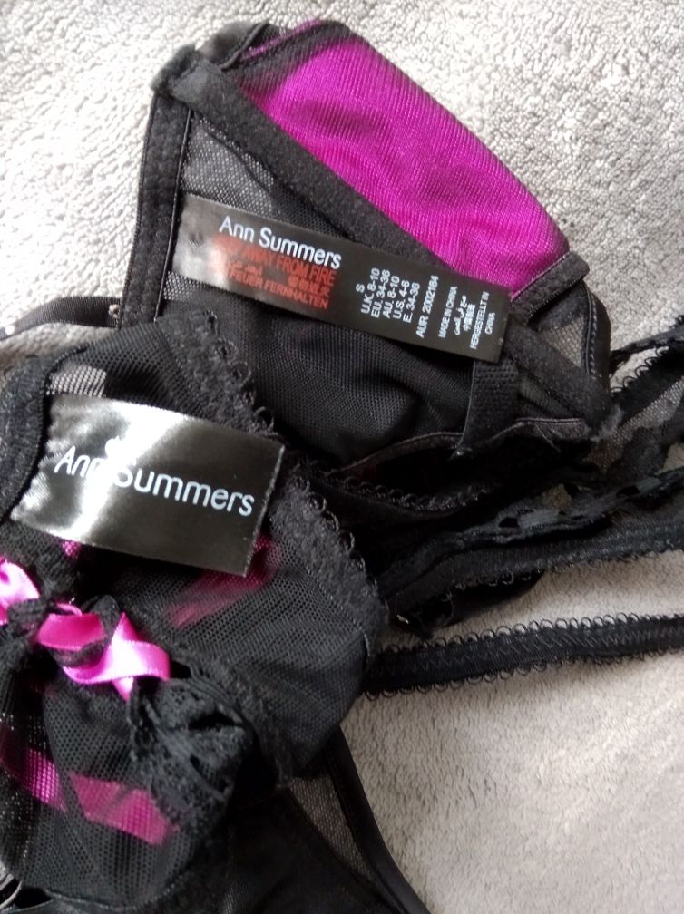 Używ pas pończochy majtki Ann Summers zestaw ero