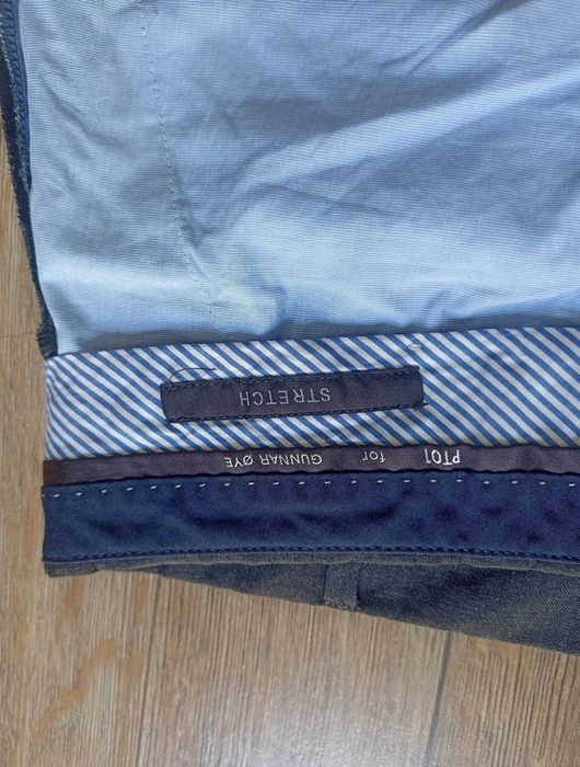 Wełniane spodnie, Gunner OYE,Slim Fit, rozmiar 52, 98% wełna dziewicza