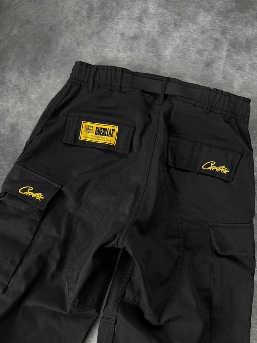 !Продам Corteiz Yella Guerillaz Cargos 'Black/Yellow'  ОРИГІНАЛ!