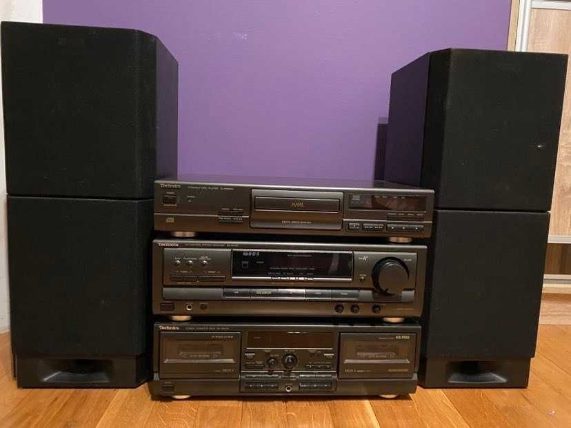 Wieża TECHNICS oraz głośniki Tonsil 120