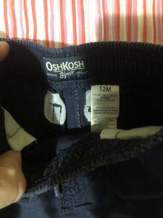 Calça menino oshkosh 12 meses