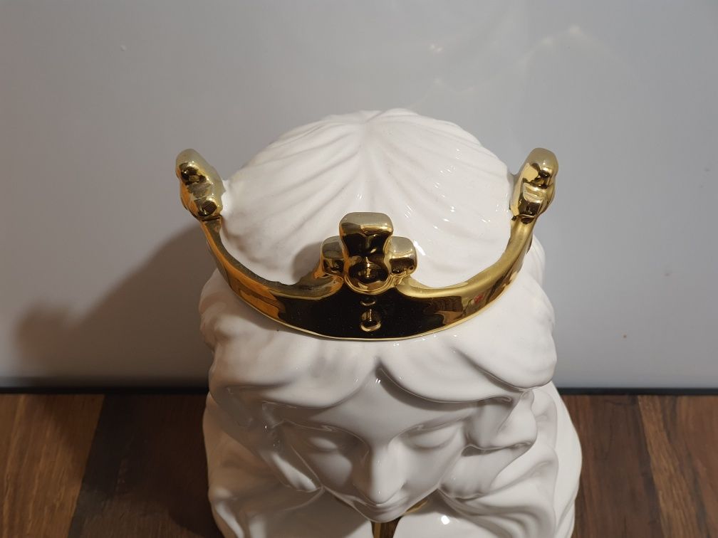 Królowa pojemnik wazon ceramiczny