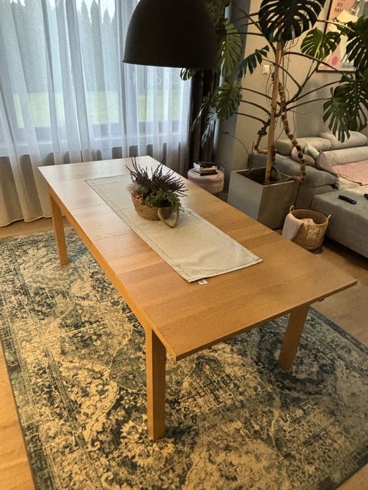 Stół IKEA BJURSTA duży rozkładany 95x 175 /217,5/260 max 12 osób