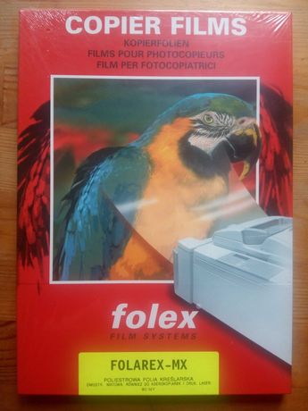 Folia Folex Folarex FR-MX poliestrowa - wydruki laserowe, ksero, A4