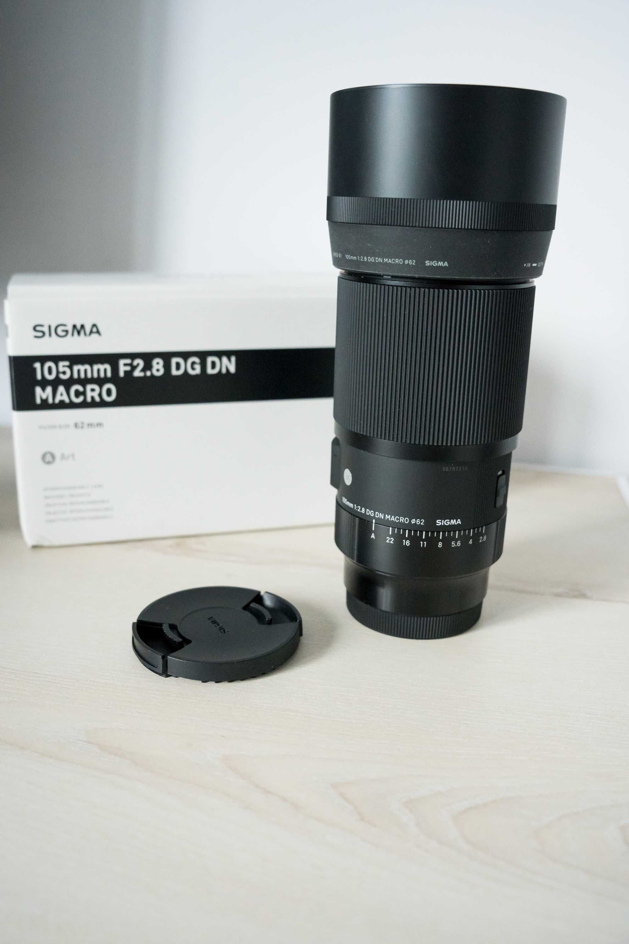 Sigma Art 105 macro f/2.8 mocowanie Sony E