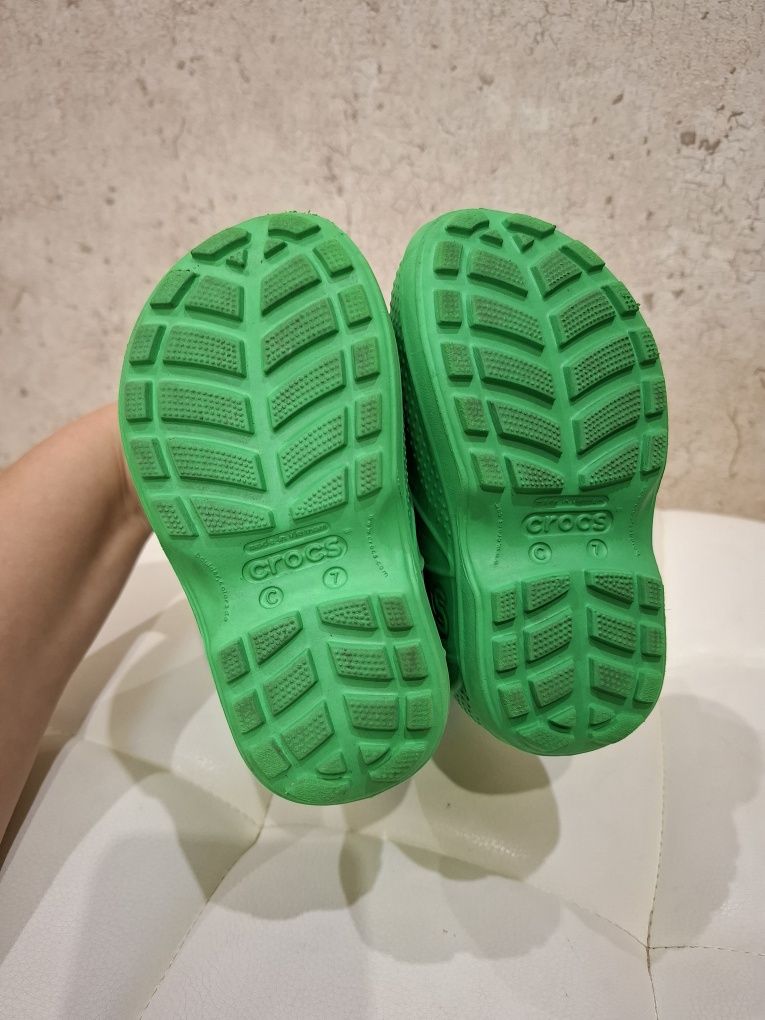 Crocs чоботи С7, черевички, резинові чоботи, сапоги