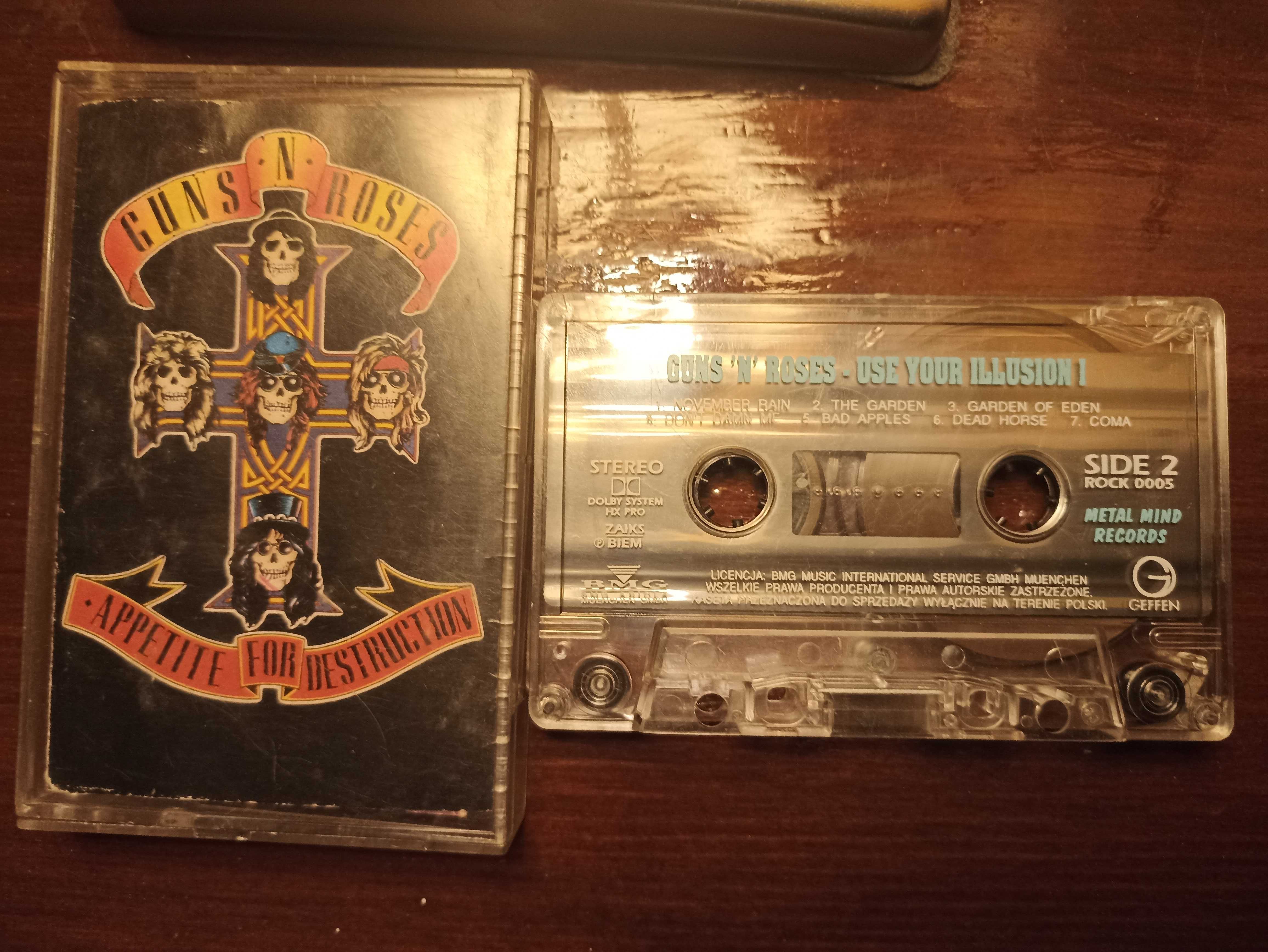 Kaseta Guns n Roses Use your Illusion I oryginalna Geffen
