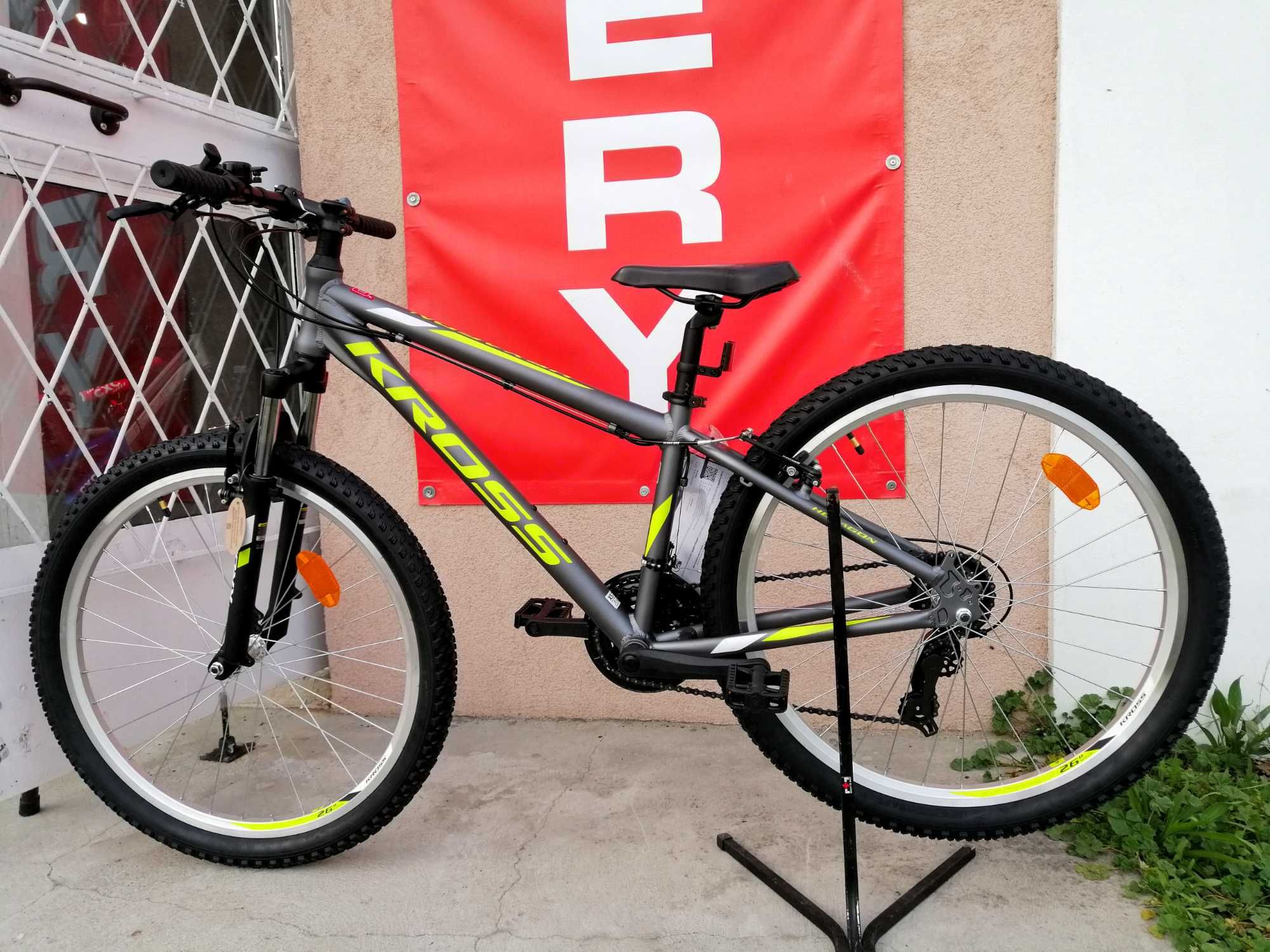 NOWY KROSS HEXAGON Roz. XS 14" *Koła 26* SHIMANO Tourney Okazja!