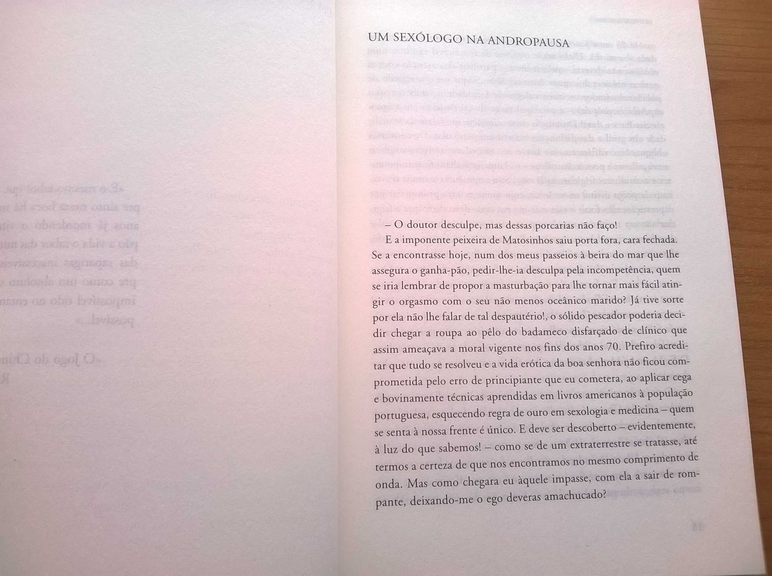 Olhos nos Olhos, Histórias de Sexo e Vida - Júlio Machado Vaz