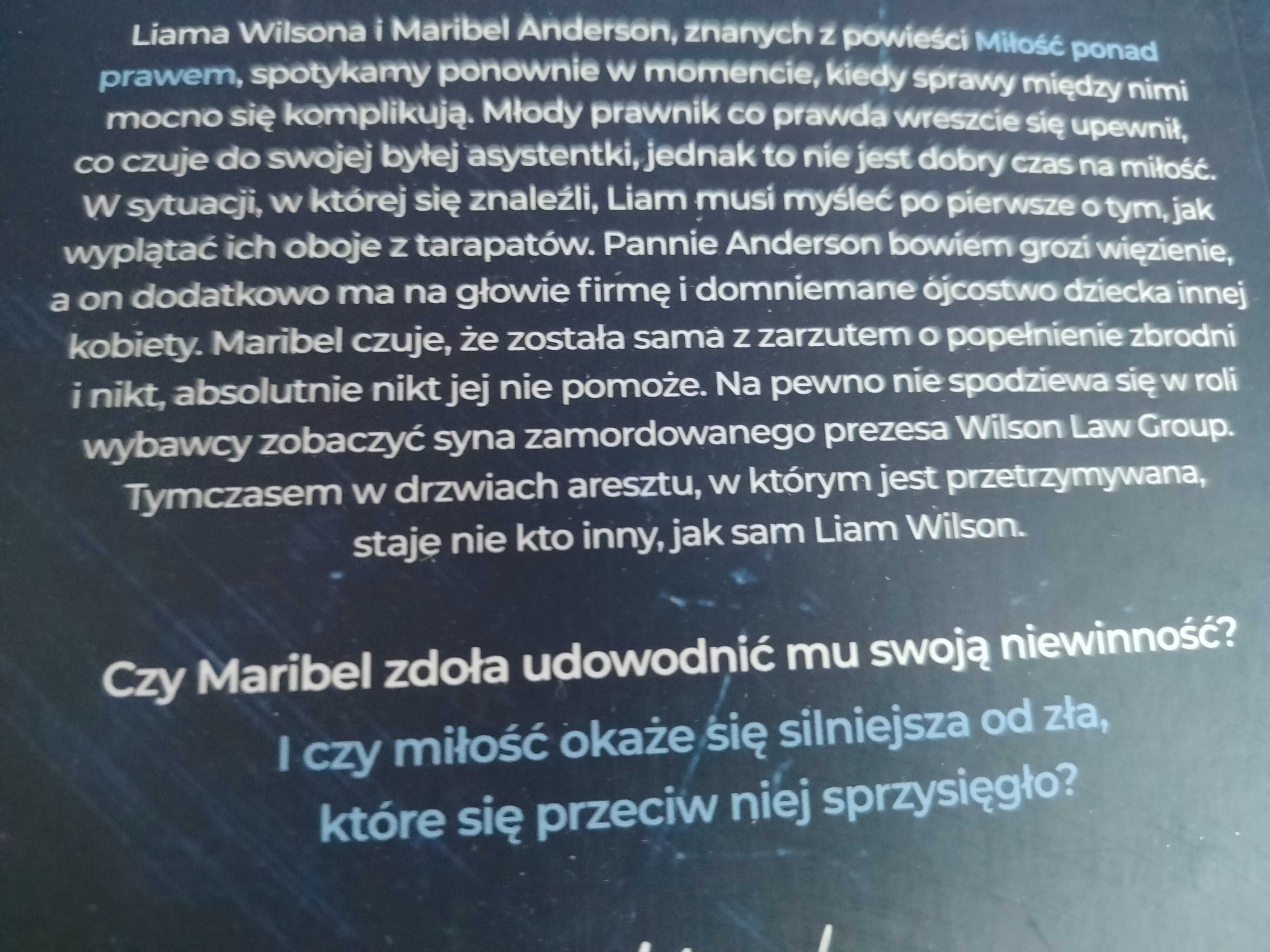 Miłość ponad wszystkim,Miłość ponad prawem Angelika Łabuda