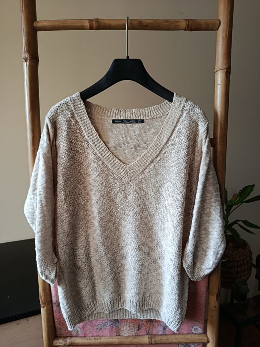 Camisola bege tamanho S