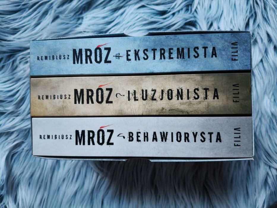Remigiusz Mróz Bechawiorysta 1-3 nowe książki pakiet trylogia