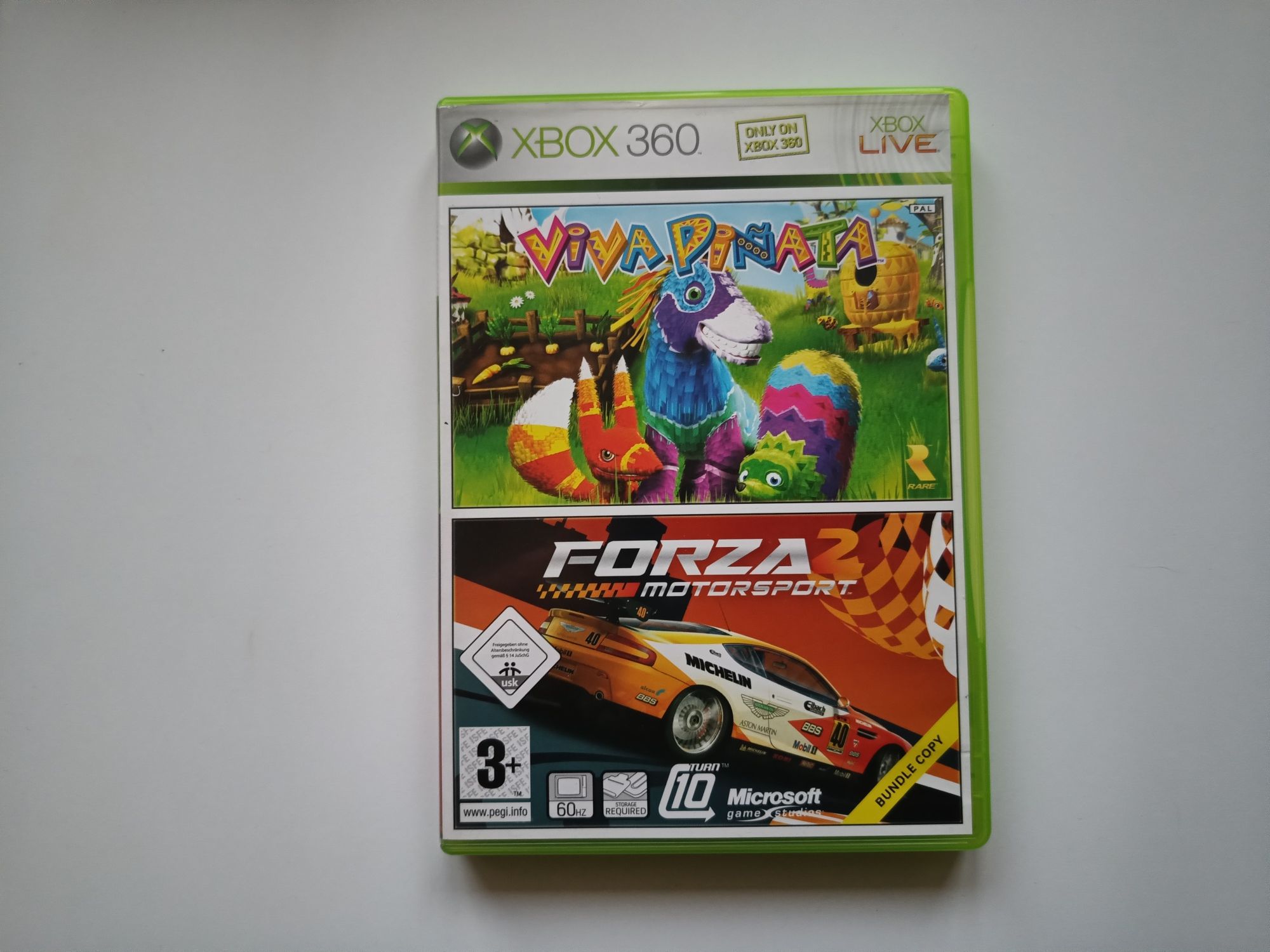 2 Gry Xbox 360 Viva Pinata+ FORZA 2