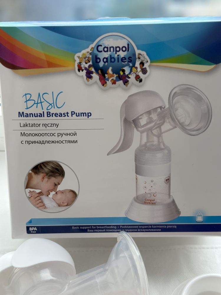 Молокоотсос ручний Canpol Babies Basic (12/205)