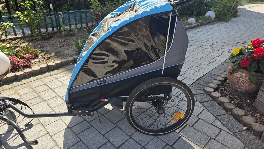 KLARFIT Kiddy King Przyczepka rowerowa