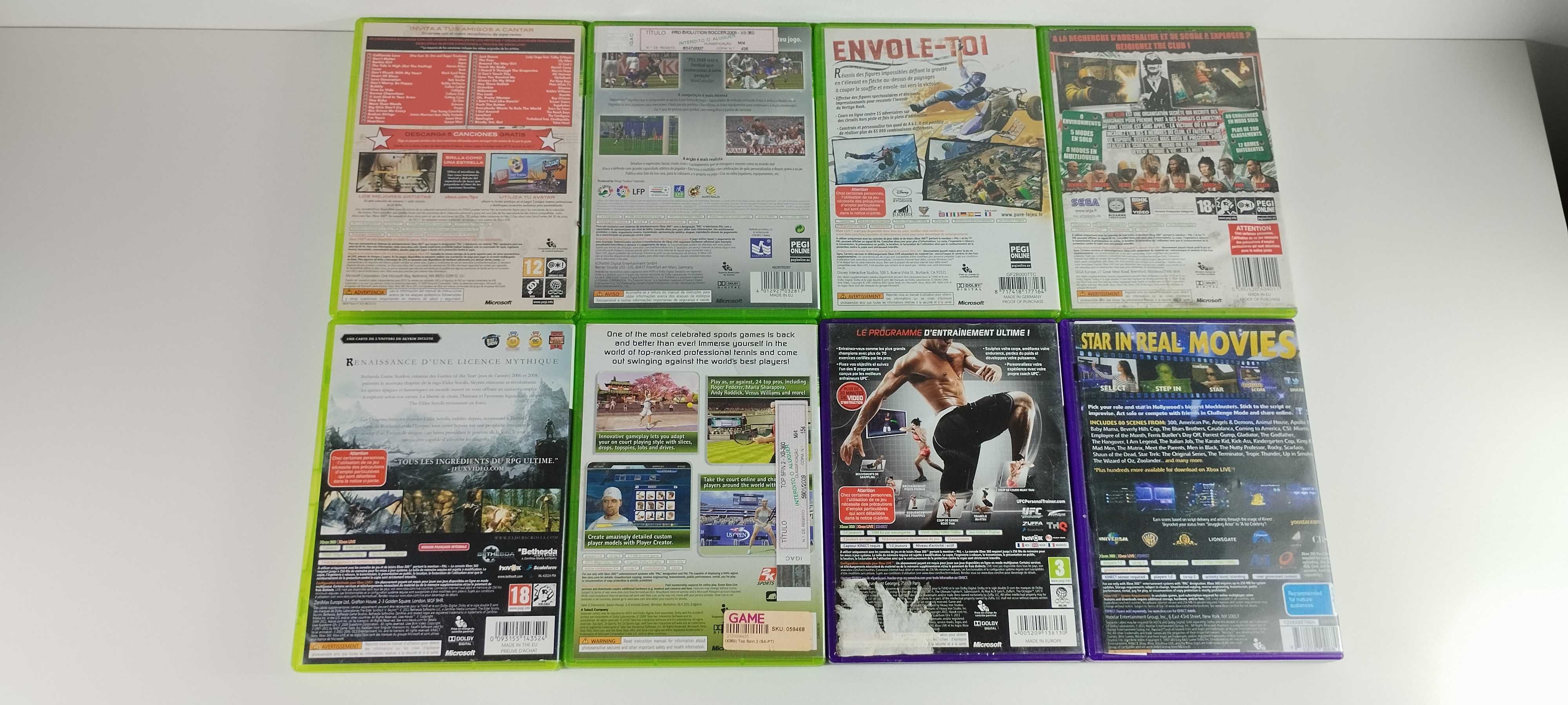Lote 17 Jogos Xbox 360 - Vários Títulos