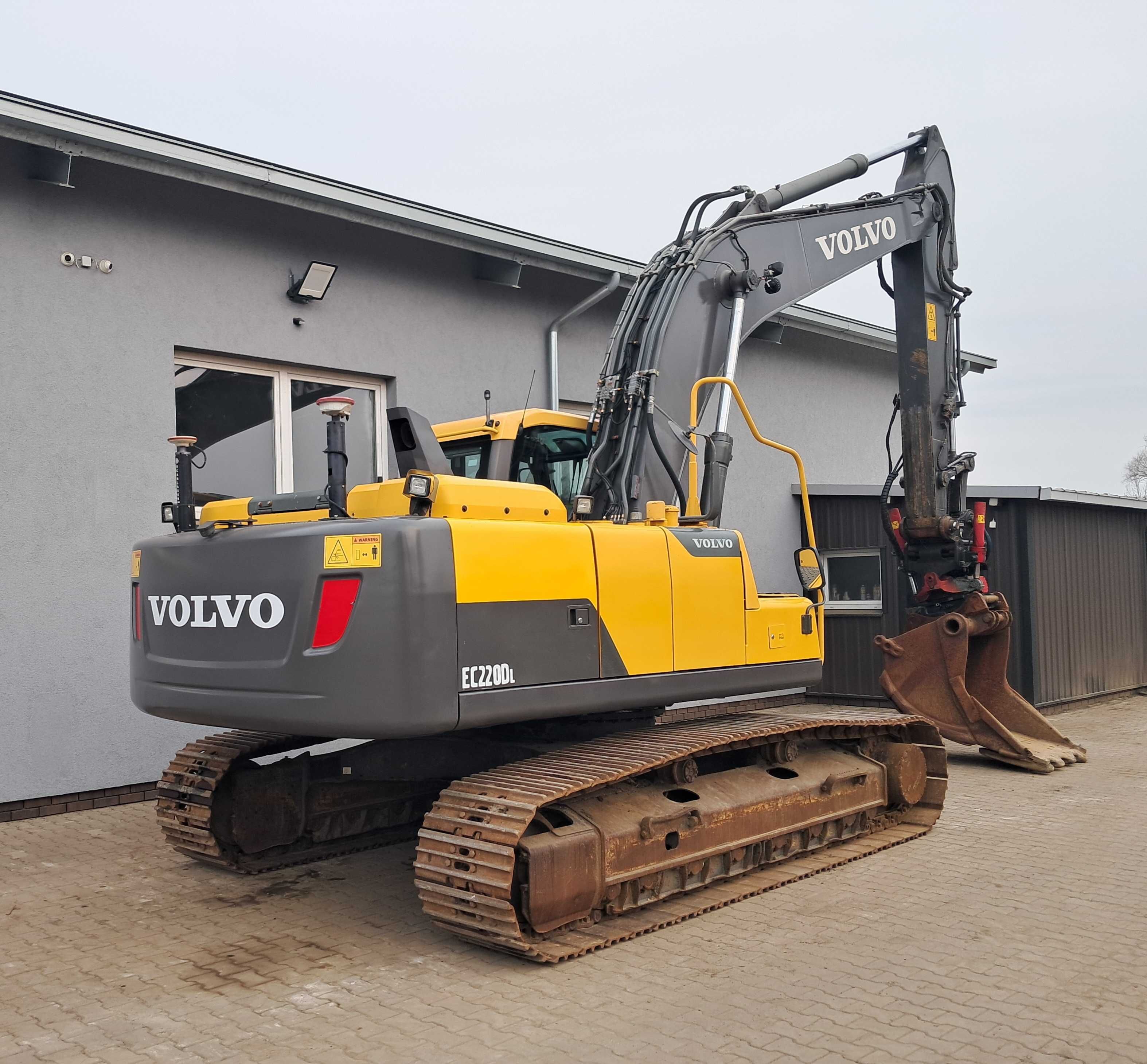 VOLVO EC220 DL Rototilt Indexator GPS 3D Leica Niwelacja Terenu