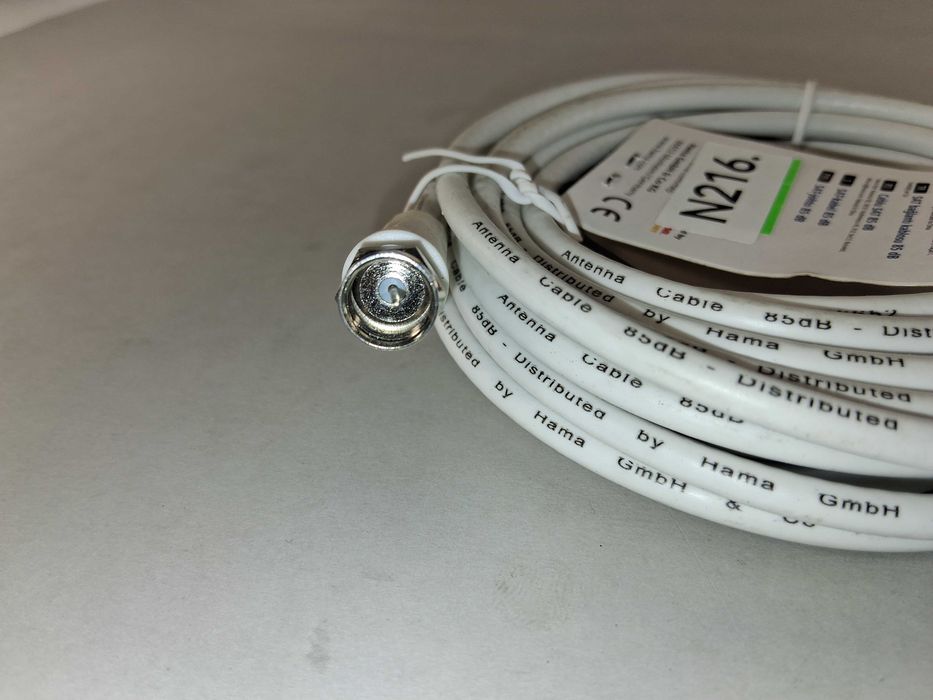 N216 Kabel SAT Hama Classic Line 5,0 m 85 dB Wtyk F - Wtyk F