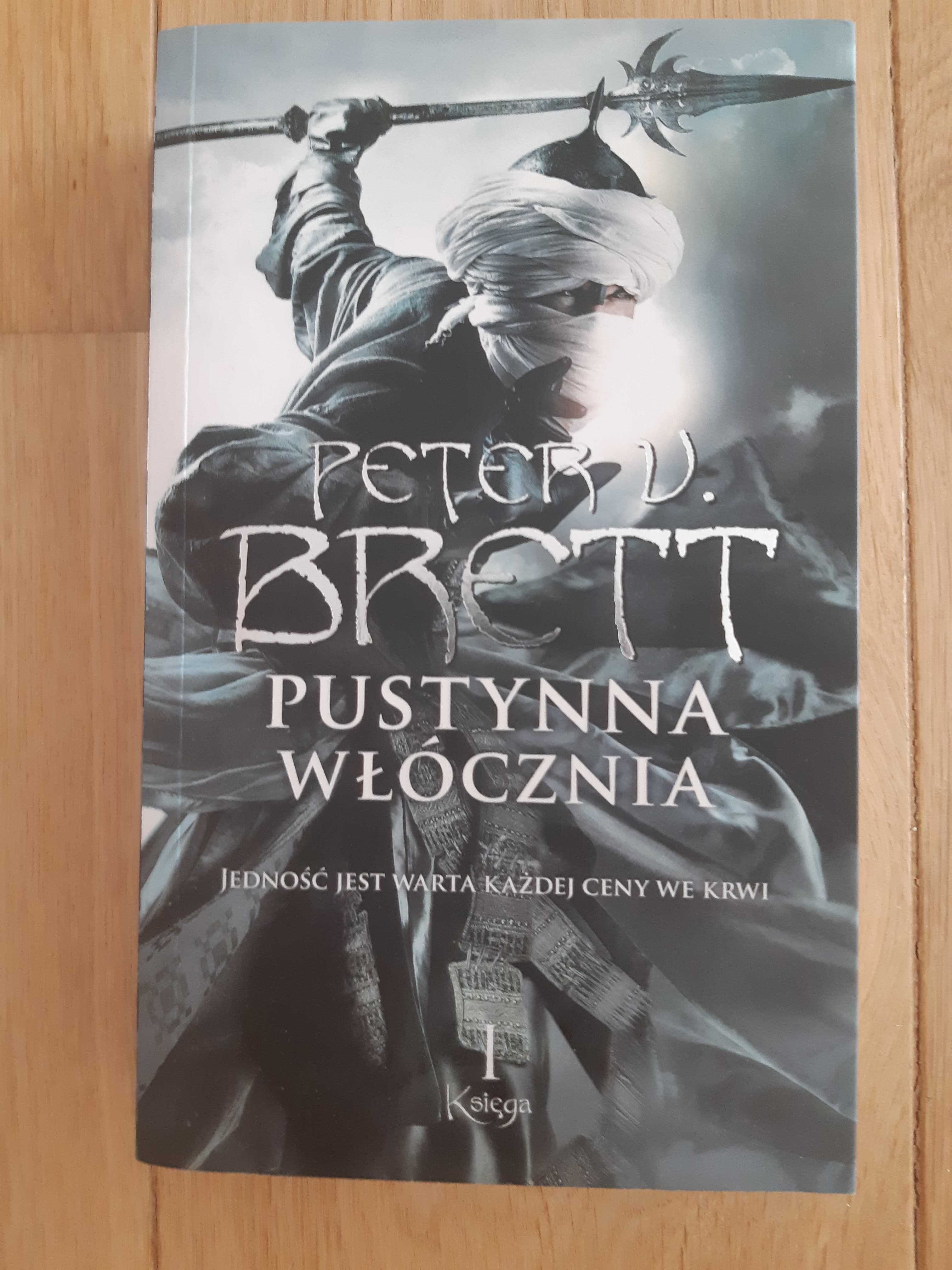 Książka Peter V. Brett pustynna włócznia tom I