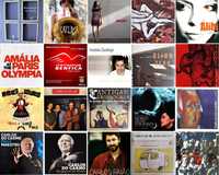 120 CDs - Música Portuguesa - Raros - Muito Bom Estado