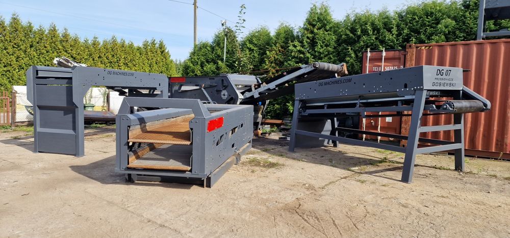 Przesiewacz DG MACHINES producent przesiewaczy DG33C silnik diesla