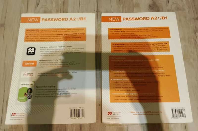 Podręcznik i ćwiczenia New Password A2+ / B1