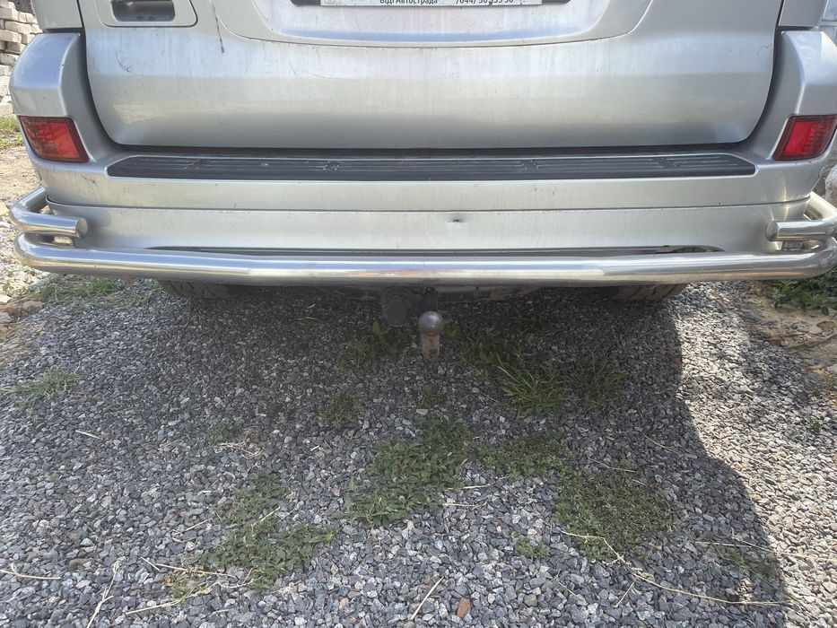 Кенгурятник Prado 120 та задня дуга обвісу