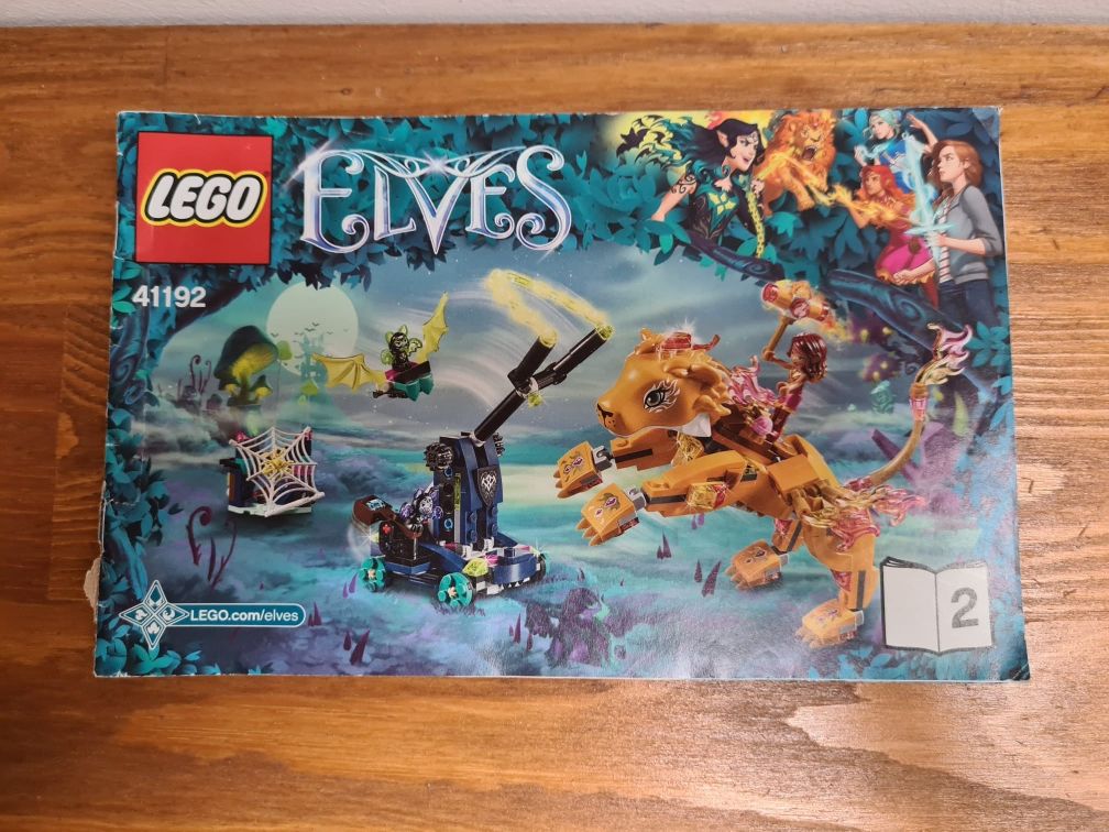 Zestaw LEGO Elves 41192 - Azari i schwytanie lwa ognia