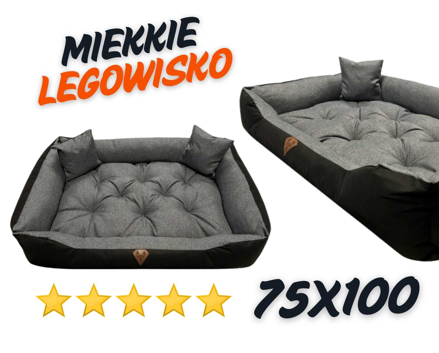 DUŻE Legowisko dla PSA - XXL 115x95cm Wodoodporne - DOBRY MATERIAŁ