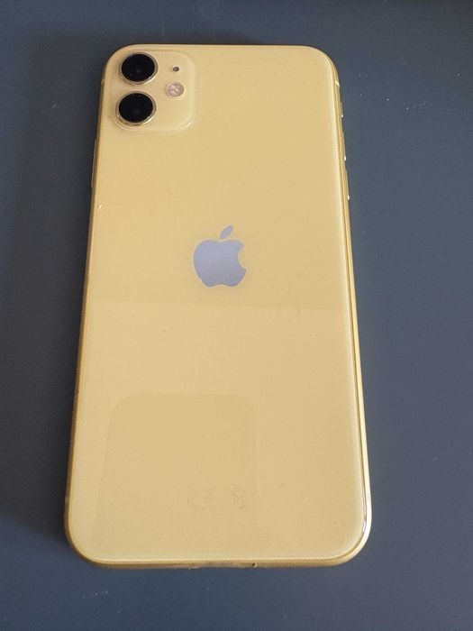 iPhone 11 128GB, żółty, super stan