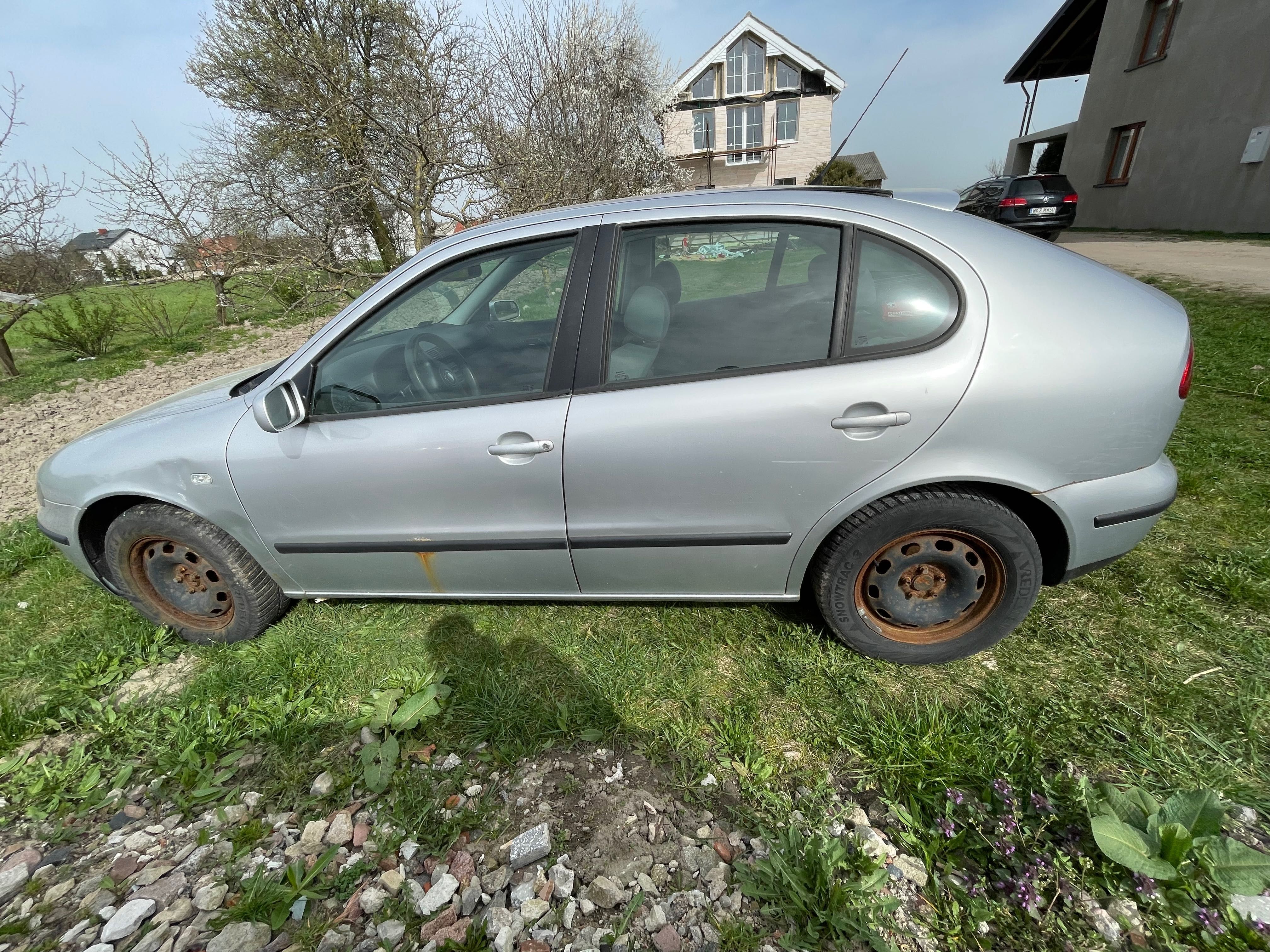 Leon 1,9 TDI zderzak, maska, drzwi, chłodnice itp Kolor LS7N