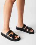 Steve madden MAYVEN BLACK leather  37/  38/39
