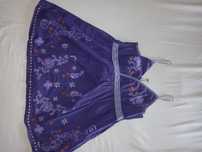 Top roxo descontraídos